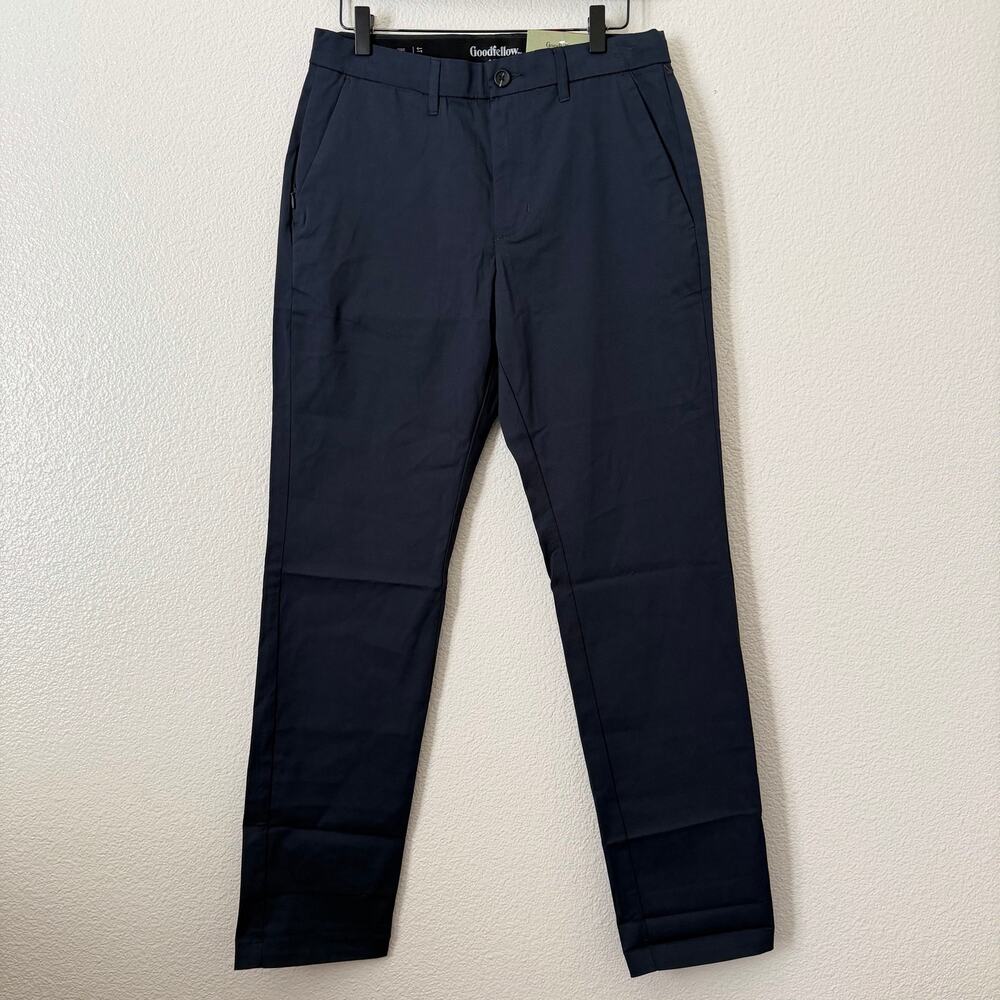 Goodfellow & Co Athletic Tech Chino Navy Blue
